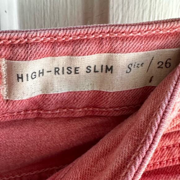 Anthropologie Pilcro High Rise Slim Jeans - Picture 6 of 10